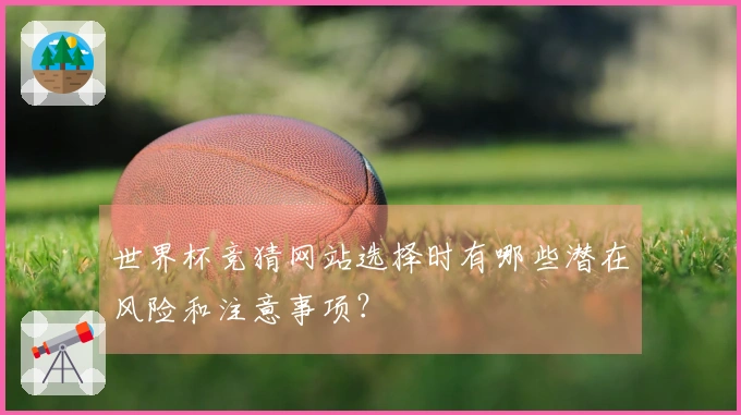 世界杯竞猜网站选择时有哪些潜在风险和注意事项？