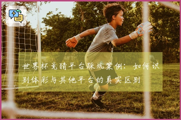 世界杯竞猜平台踩坑案例：如何识别体彩与其他平台的真实区别